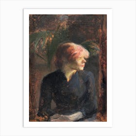 Carmen Gaudin (1885), Henri de Toulouse-Lautrec Art Print