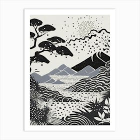 'Mount Fuji' Art Print