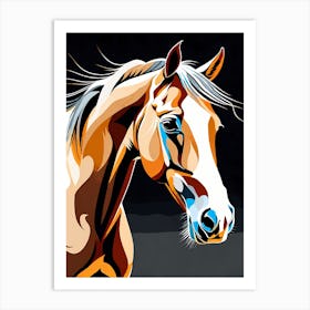 Modern Modern Horse Art, 103 Art Print