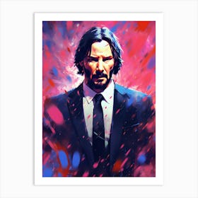 John Wick Painting Art Print