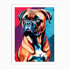 Boxer Dog Art Print