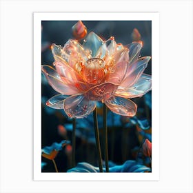 Lotus Flower 53 Art Print