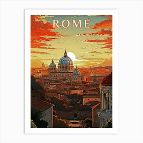 Capital Rome Art Print