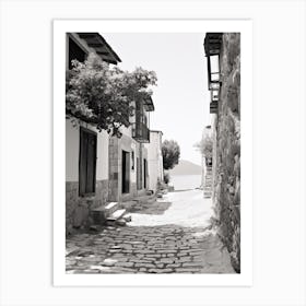 Bodrum, Turkey, Photography In Black And White 7 Art Print