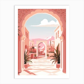 Mediterranean Archway Art Print