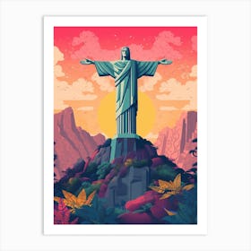 The Christ The Redeemer Rio, Brazil Art Print