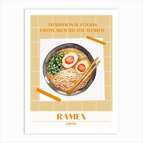 Ramen Japan 2 Foods Of The World Art Print