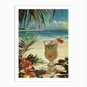 Tropical Cocktail of Dreams Art Print