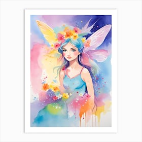Fairy Painting 1 Art Print
