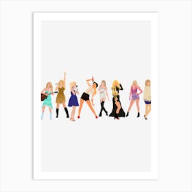 The Eras Tour - Taylor Swift Art Print