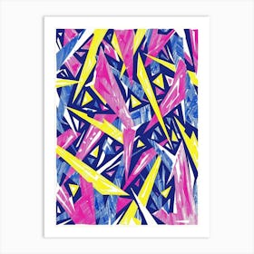 Abstract Geometric Pattern 10 Art Print