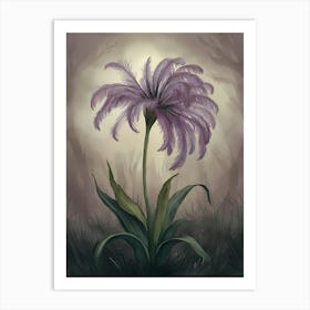 Purple Flower 1 Art Print