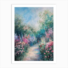  Floral Garden Wild Bloom 10 Art Print