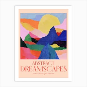 Abstract Dreamscapes Landscape Collection 03 Art Print