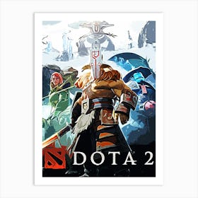 Dota 2 4 Art Print