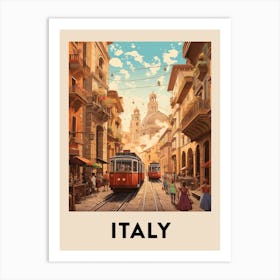 Vintage Travel Poster Italy 9 Art Print