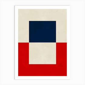 Modern geometry 9 1 Art Print