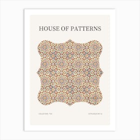 Tile Pattern Poster 53 Art Print