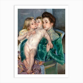 The Caress (1902), Mary Cassatt Art Print