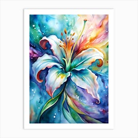 Lily Painting 5 Art Print