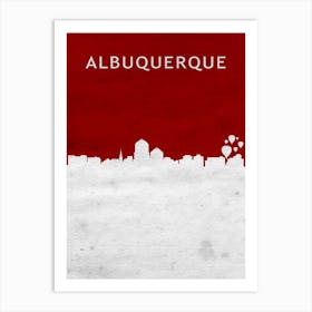 Albuquerque New Mexico Art Print