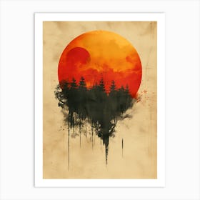 Sunset 1 Art Print