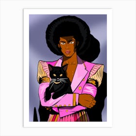 Paws and Polyester Art Print