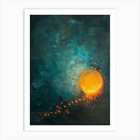 'Solar Eclipse' 2 Art Print