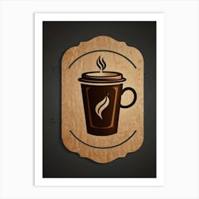 Coffee Cup Vector Art Print