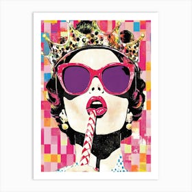 Queen Of Pop Art Print