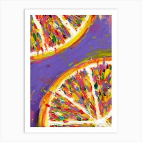 Lemon Slices Art Print