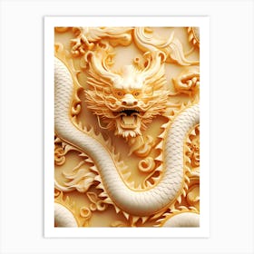 Dragon Head Art Print