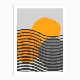 Abstract Wave Art Print