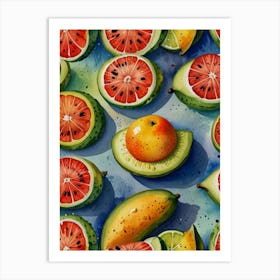 Watermelon 1 Art Print