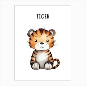 Tiger 16 Art Print