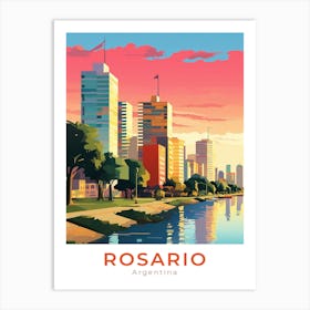 Argentina Rosario Travel Art Print