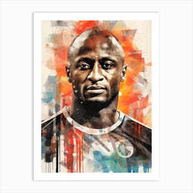 Patrick Vieira (1) Art Print