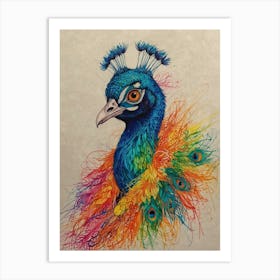 Peacock 23 Art Print