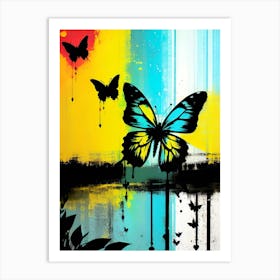 Butterfly Painting 88 Art Print