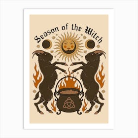 Season Of The Witch Art Print