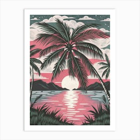 Tropical Nature Art Print