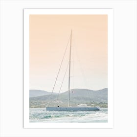 Mediterranean Sailing Art Print