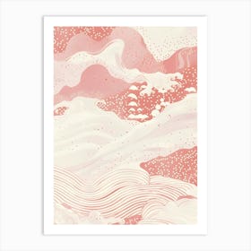 Pink Sea Art Print