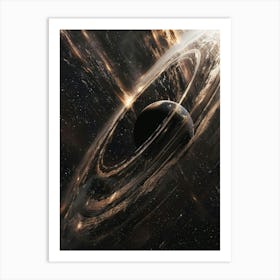 Black Hole 5 Art Print