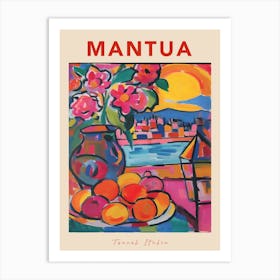 Mantua Italia Travel Poster Art Print