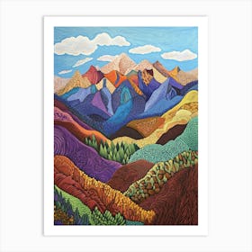 Mountain Landscape Poster