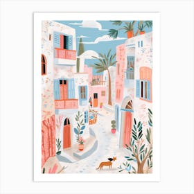 Djerba Tunisia 3 Illustration Art Print