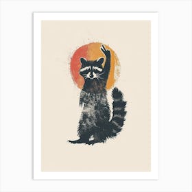 Raccoon 7 Art Print