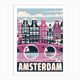 Amsterdam Cityscape 1 Art Print