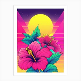 Hibiscus Flower 1 Art Print